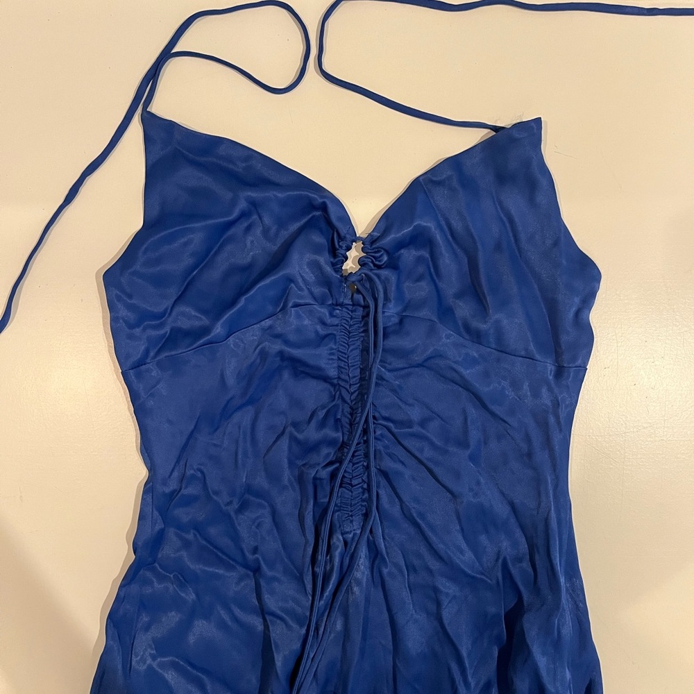 Zara Blue Mini Dress
